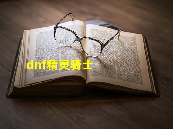 dnf精灵骑士加点