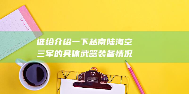 谁给介绍一下越南陆海空三军的具体武器装备情况