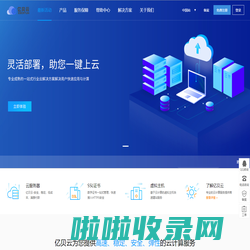 企业级云服务器、虚拟主机、服务器租用托管服务提供商