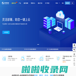 中网科技-中网数据公有云业务管理系统